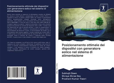 Posizionamento ottimale dei dispositivi con generatore eolico nel sistema di alimentazione