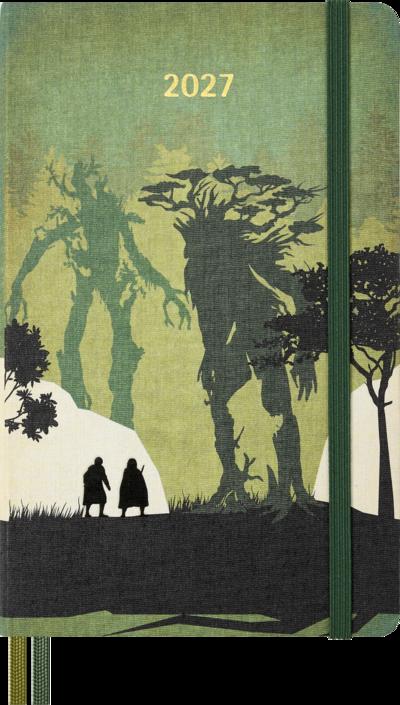 Moleskine 12 Monate Der Herr der Ringe Tageskalender 2027, L/A5, 1 Tag = 1 Seite, fester Einband