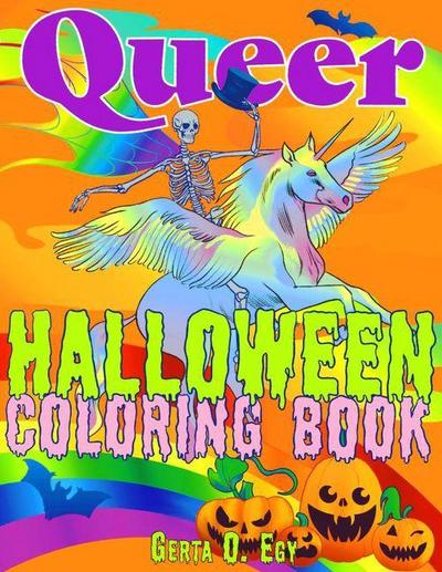 Queer Halloween Coloring Book