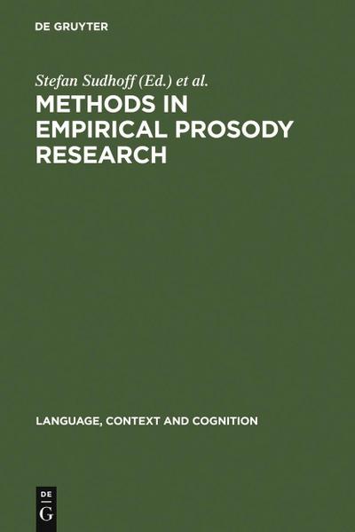 Methods in Empirical Prosody Research