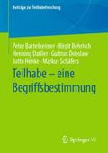 Teilhabe - eine Begriffsbestimmung