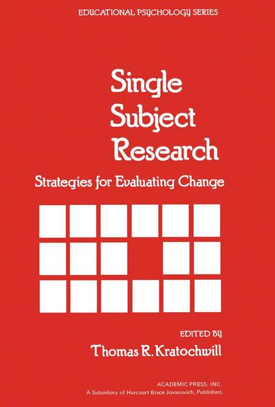 Single Subject Research