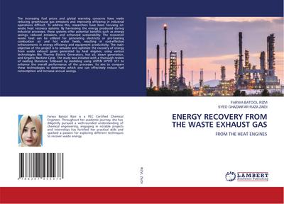 ENERGY RECOVERY FROM THE WASTE EXHAUST GAS