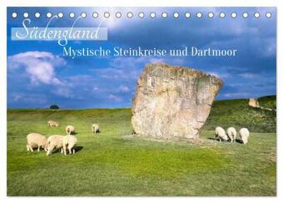 Südengland - Mystische Steinkreise und Dartmoor (Tischkalender 2026 DIN A5 quer), CALVENDO Monatskalender