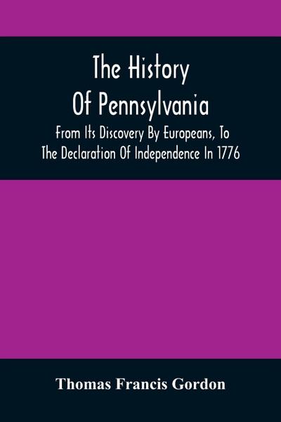 The History Of Pennsylvania