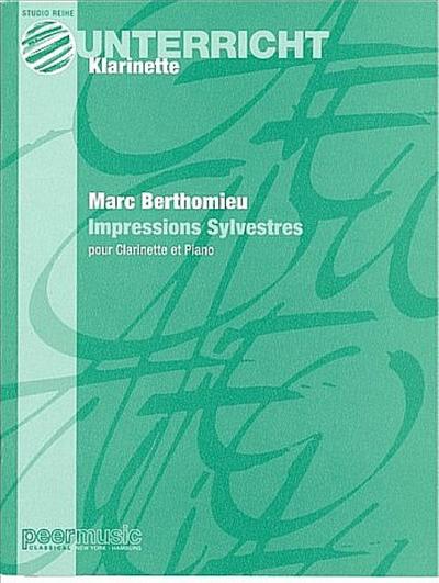 Impressions sylvestrespour clarinette et piano