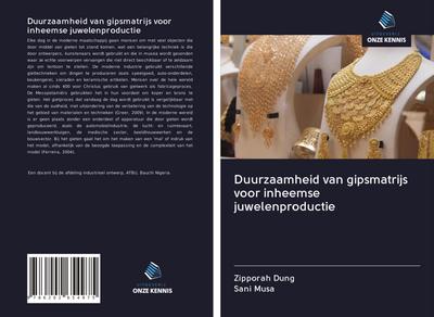 Duurzaamheid van gipsmatrijs voor inheemse juwelenproductie