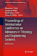 Proceedings of International Conference on Advances in Tribology and Engineering Systems
