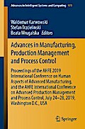 Advances in Manufacturing, Production Management and Process Control