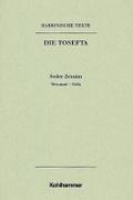 Rabbinische Texte, Erste Reihe: Die Tosefta. Band I: Seder Zeraim