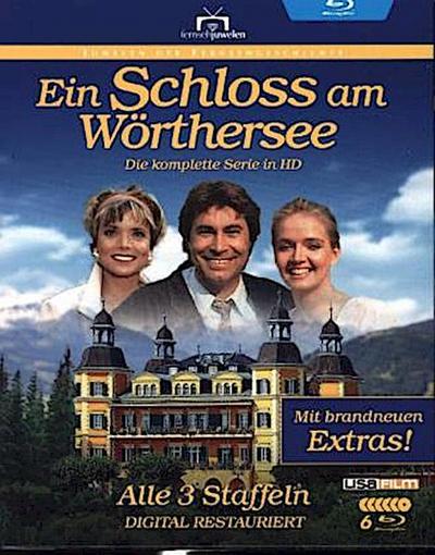 Ein Schloss am Wörthersee - Gesamtbox (Staffel 1 - 3). 6 Blu-rays