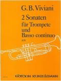 2 Sonatenfür Trompete und Bc