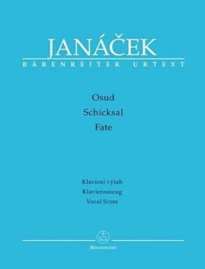 Osud / Schicksal, Klavierauszug