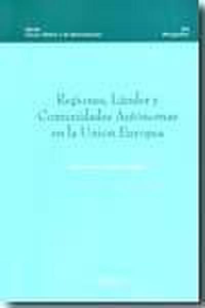 Regiones, länder y comunidades autónomas en la Unión Europea
