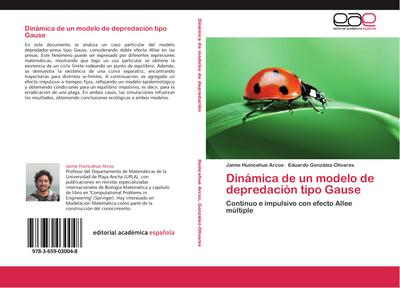 Dinámica de un modelo de depredación tipo Gause