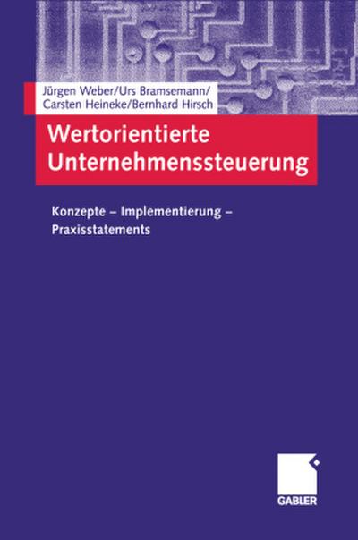 Wertorientierte Unternehmenssteuerung
