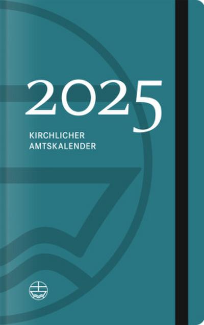 Kirchlicher Amtskalender 2025 - petrol