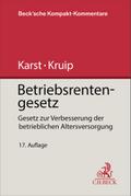 Betriebsrentengesetz. BetrAVG