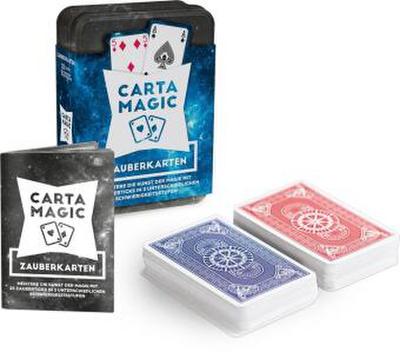 Cartamundi 22567070- Carta Magic-25 Tricks Kartenspiel, Zauberkarten