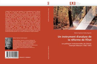 Un instrument d’’analyse de la réforme de l’’État