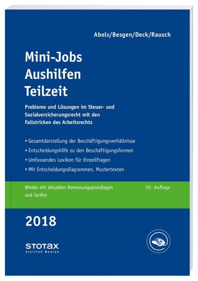 Mini-Jobs, Aushilfen, Teilzeit 2018