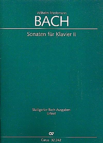 W. F. Bach: Sonaten für Clavier II
