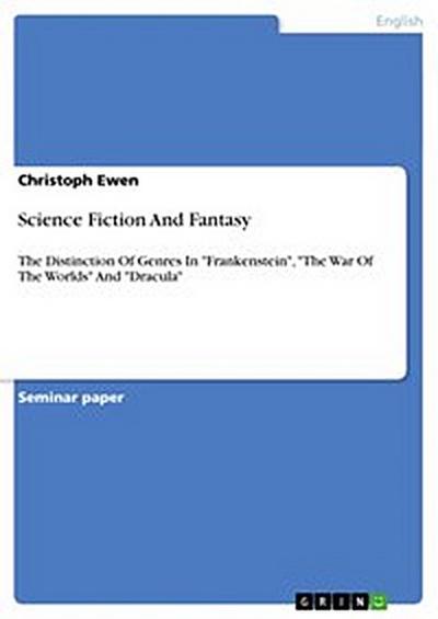 Science Fiction And Fantasy