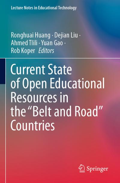 Current State of Open Educational Resources in the Belt and Road Countries