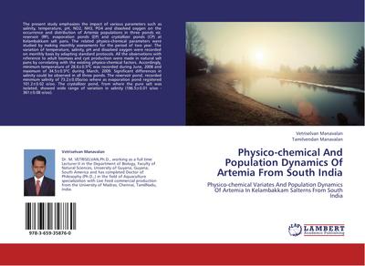 Physico-chemical And Population Dynamics Of Artemia From South India