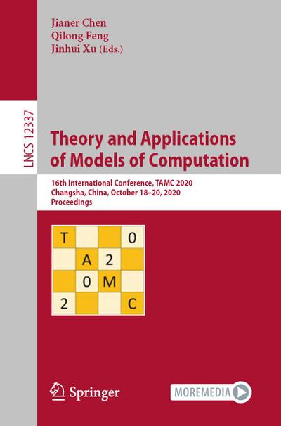 Theory and Applications of Models of Computation