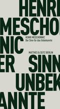 Der Sinn für das Unbekannte