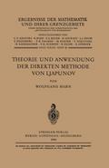 Theorie und Anwendung der direkten Methode von Ljapunov