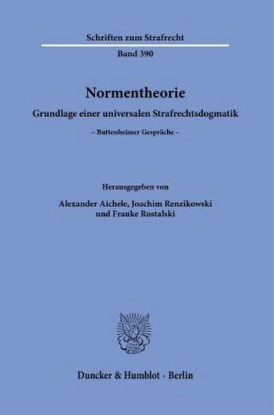 Normentheorie.