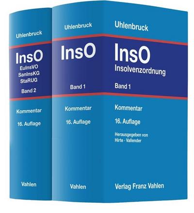 Insolvenzordnung Gesamtwerk. InsO