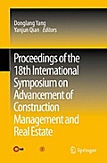 Proceedings of the 18th International Symposium on Advancement of Construction Management and Real Estate