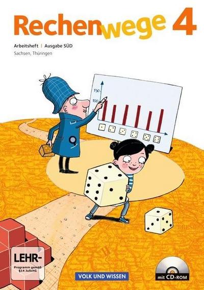Rechenwege - Süd - Aktuelle Ausgabe - 4. Schuljahr