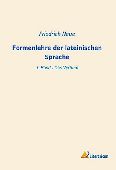 Formenlehre der lateinischen Sprache