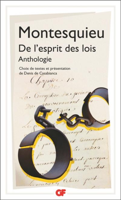 De l’’esprit des lois