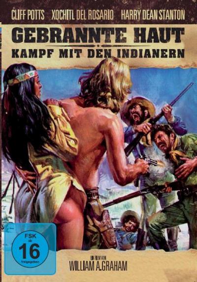 Gebrannte Haut - Kampf mit den Indianern, 1 DVD