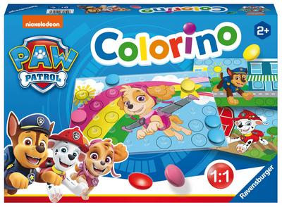 Ravensburger Kinderspiele - 20906 - Paw Patrol Colorino, Kinderspiel zum Farbenlernen, Mosaik Steckspiel, ab 2 Jahre