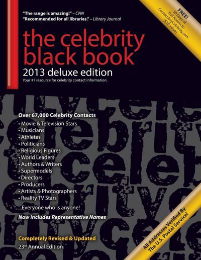 The Celebrity Black Book 2013