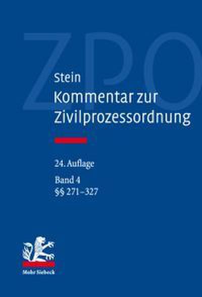 Kommentar zur Zivilprozessordnung: Band 4