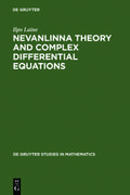 Nevanlinna Theory and Complex Differential Equatio