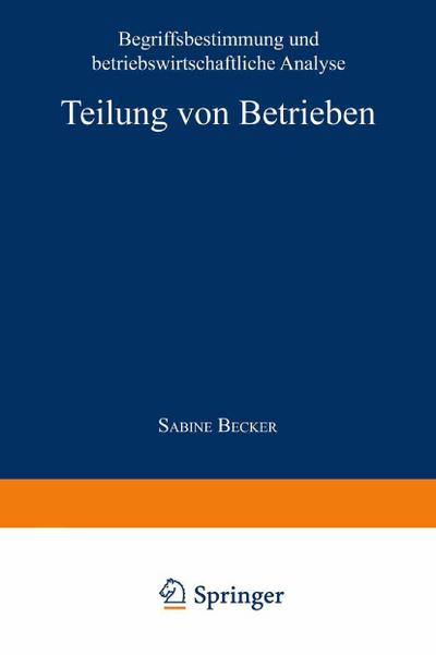 Teilung von Betrieben