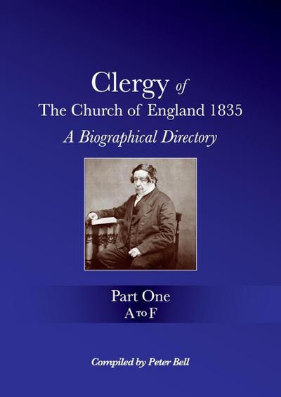 Clergy of the Church of England 1835 - Part One