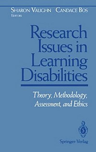Research Issues in Learning Disabilities