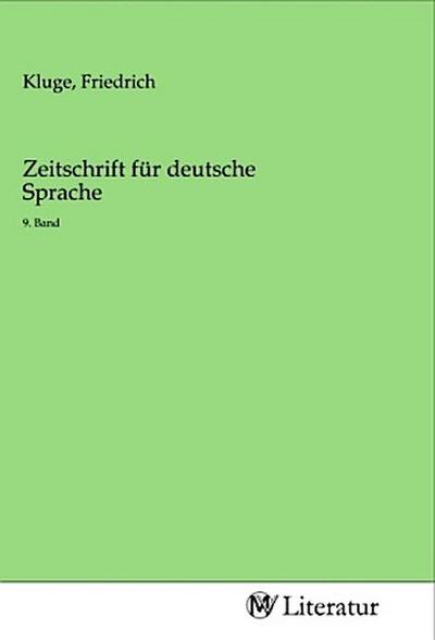Zeitschrift für deutsche Sprache