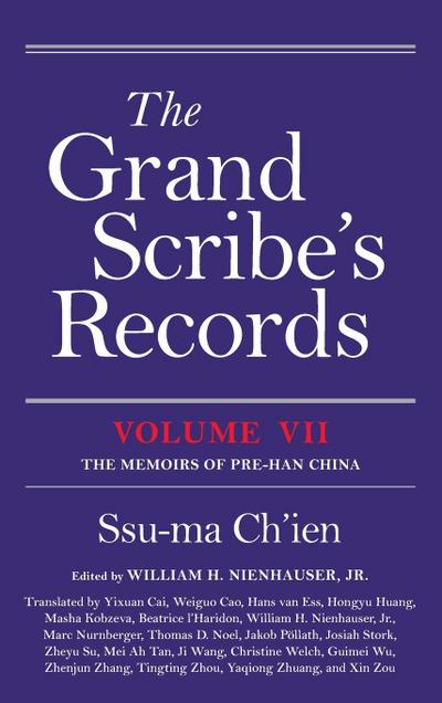 The Grand Scribe’s Records, Volume VII