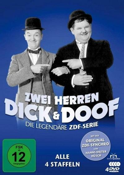 Zwei Herren Dick und Doof - Die Original ZDF-Serie. 4 DVDs