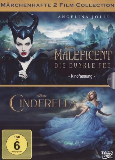 Maleficent - Die Dunkle Fee, Cinderella DVD-Box